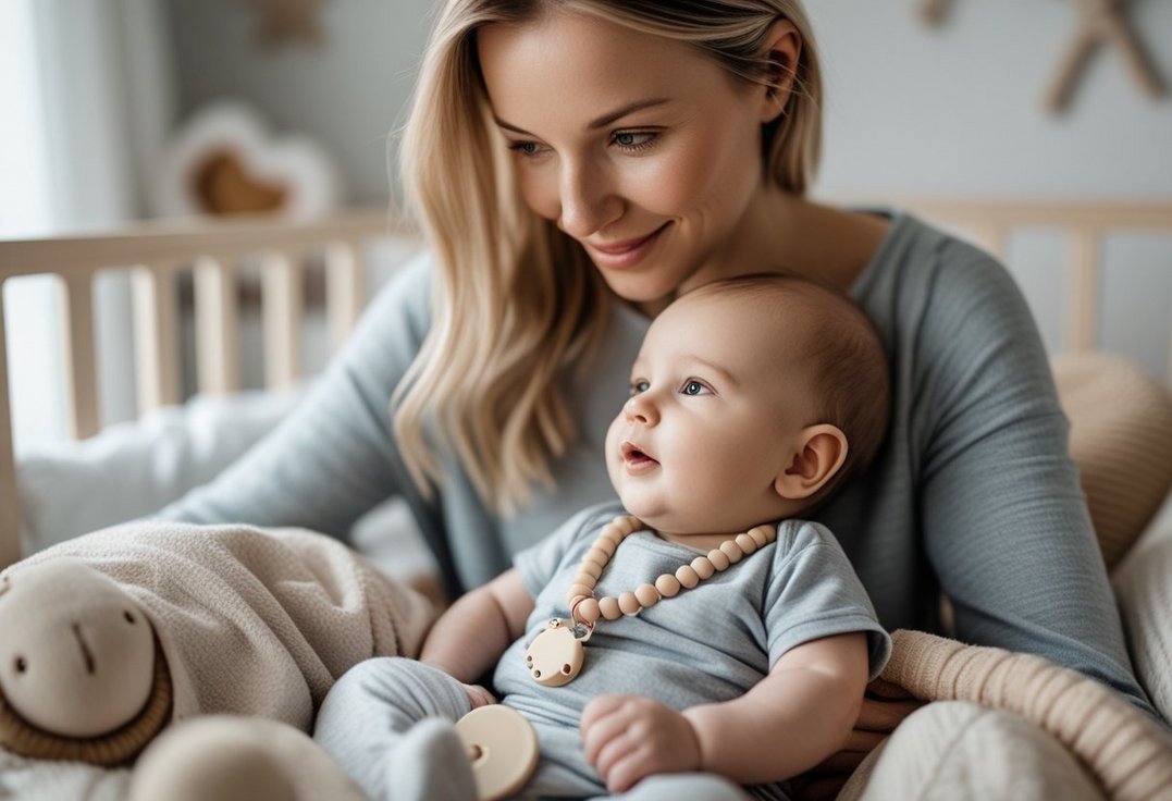 Sådan vælger du den perfekte suttekæde til din baby med tryghed fra tyngdeposer